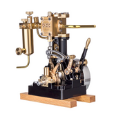 KACIO LS1-14 High-Performance Single Cylinder Reciprocating Steam Engine Model for Ships and Boats Over 60cm